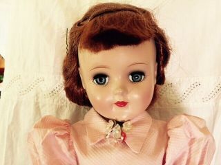 Vintage 20 " Ideal Toni Doll P - 93 Red Head High Color 1950 