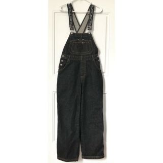 Vintage 90’s Fubu Blue Denim Jean Bib Overalls Pants Size Medium