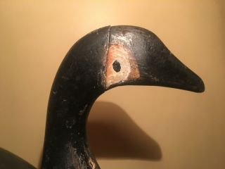 Vintage Antique Hunting Goose wood decoy 2