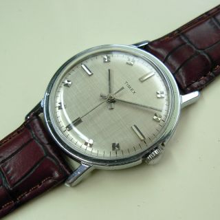 Vintage 1971 Timex Mercury Men’s Watch - Linen Dial