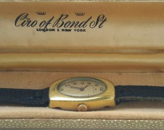 Jaquet Droz Vintage Extremely Rare H/wind Mechanical Ladies Watch