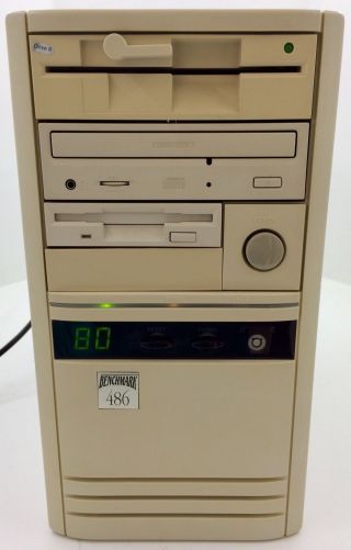 Vintage 486 DOS Computer Am486DX2 16MB RAM Sound Blaster Pro 2 Asus 486SV2GX4 2