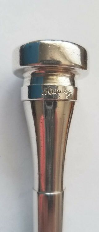 Vintage Olds Mendez 2 Silver Plated Trumpet Mouthpiece: No Longer Manufactured