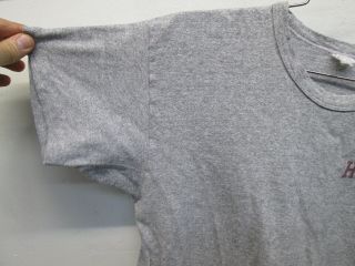Vtg 1950 ' s - 1960 ' s Harvard t - shirt Champion USA made heather grey EUC sz XL RARE 4