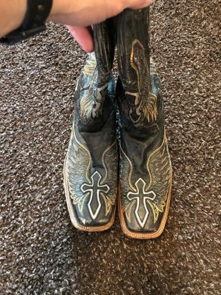 Corral Vintage Cowboy Boots,  Mens Size 13d,  Made In Mexico,  Leather
