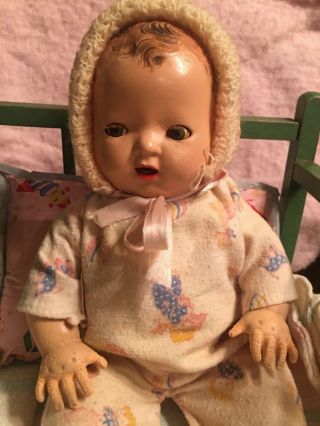 Effanbee Dy Dee 11” Baby Doll Mold 1 W/orig & Vintage Htf