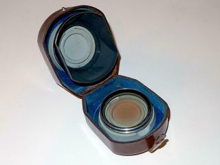 Vintage Voigtlander 85c Type 49s Filter & Matching Lens Shade 310/49 W/ Case