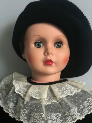Vintage Patty Playpal Companion Type Plastic Doll 34” Marked U 30