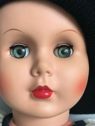 Vintage Patty Playpal Companion Type Plastic Doll 34” Marked U 30 2