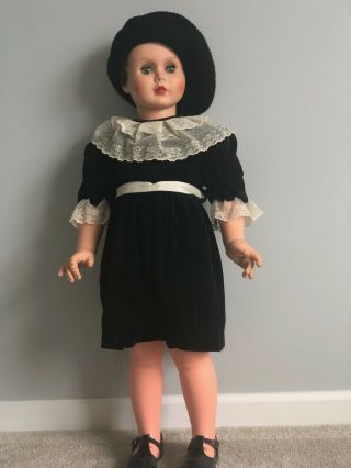 Vintage Patty Playpal Companion Type Plastic Doll 34” Marked U 30 3