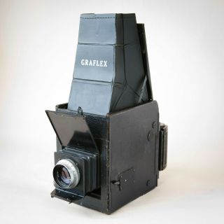 Film Vintage Graflex R.  B.  Series B 3.  25 x 2.  25 Camera w /KODAK EKTAR Lens 2