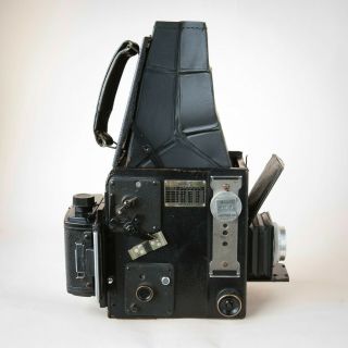 Film Vintage Graflex R.  B.  Series B 3.  25 x 2.  25 Camera w /KODAK EKTAR Lens 5