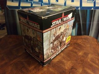 Vintage Star Wars Power Of The Force Ewok Battle Wagon W/original Box Potf