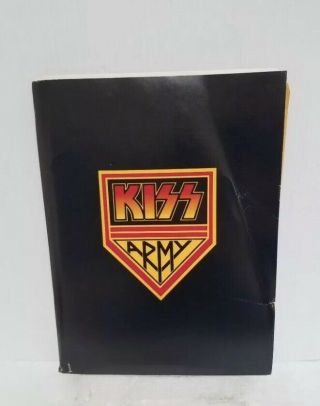 Vintage Kiss Army Fan Club Kit 1976 With Us Tour Poster