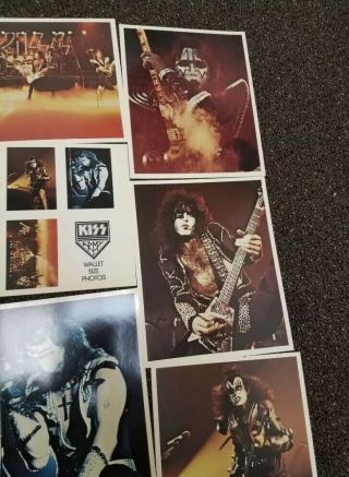Vintage KISS Army Fan Club Kit 1976 with US Tour Poster 7