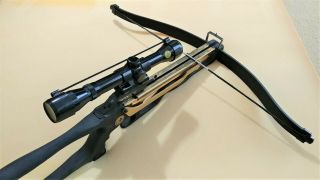 Rare Barnett Commando Crossbow Miltary Arms Hunting 175 Lb Draw Weight Awesome