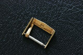 Patek Philippe AW vintage 18K gold band buckle for 14mm wide band 2