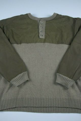 Vintage Cc Filson Mens Wool Henley Coat Sz 2xl Shooting Jacket Pullover Sweater