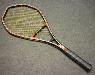 Vintage Tennis Racquet Macgregor Bergelin Longstring 89 " Head Grip 4 3/4 Euc
