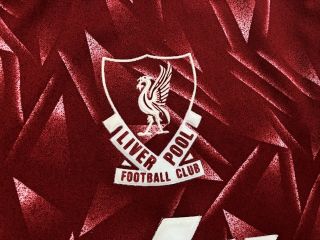 Vintage Very Rare Liverpool Football Shirt 1989 maglia calico Candy 4