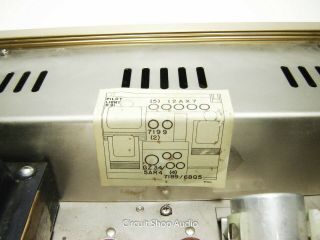 Vintage Sherwood S - 5000 Integrated Tube Amplifier / 7189 / 0511294 - KT 5