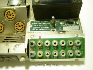 Vintage Sherwood S - 5000 Integrated Tube Amplifier / 7189 / 0511294 - KT 6