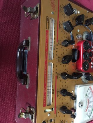Vintage Hickok 6000 Mutual Conductance Tube Tester. 3