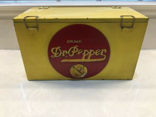 Vintage Dr Pepper Cooler