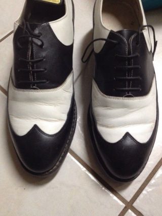 VINTAGE HEAD Commendation Mens GOLF Shoes 9D Comfy Made In USA Neiman Marcus 7
