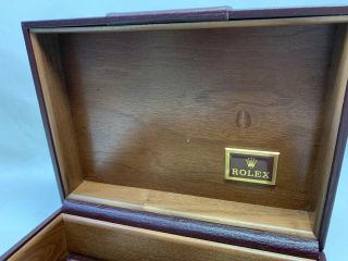 VINTAGE ROLEX watch box case 71.  00.  08 0810049 6