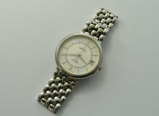 Vintage 1998 Omega De Ville Cal 1532 Seconds / Date Gents Quartz Wristwatch Vgc