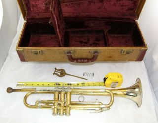 Vintage Holton Collegiate Two Tone Trumpet & Case