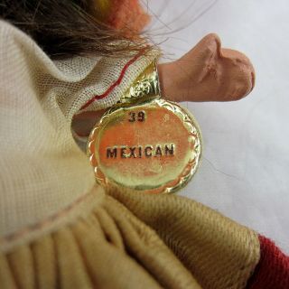 VINTAGE 1937 - 42 NANCY ANN DOLL Storybook Doll 39 Mexico with Tag & Costume Art 5