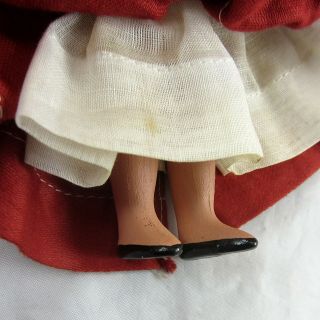 VINTAGE 1937 - 42 NANCY ANN DOLL Storybook Doll 39 Mexico with Tag & Costume Art 7