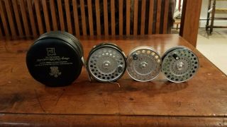 Hardy Princess Vintage Fly Reel With 2 Extra Spool And Case