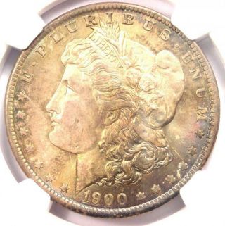 1900 - O Morgan Silver Dollar $1 - Certified Ngc Ms66 - Rare Grade - $390 Value