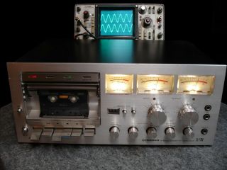 Vintage Pioneer Ct - F700 Stereo Cassette Deck Led Upgrade & Serviced