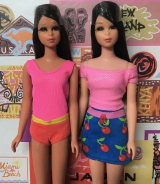 Yes its Vintage Barbie Cousin Sun Sun Set Japanese Malibu Francie Doll byApril 11