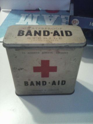 Vintage Johnson&Johnson Band Aid Brand Revolving Display Stand Drug Store. 8