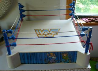 1985 Wwf Ljn Titan Ring Wrestling Superstars Wrestling Ring Vintage Toys Wwe