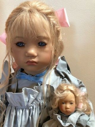 Skille And Club Doll By Annette Himstedt W/box Vintage 2000