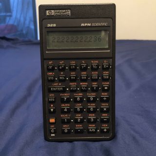 Vintage Hp Rpn Scientific Calculator 32s Good