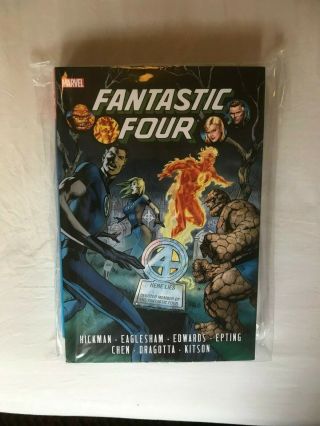 Marvel Fantastic Four By Hickman Omnibus Volume 1 Hardcover Hc Rare Oop