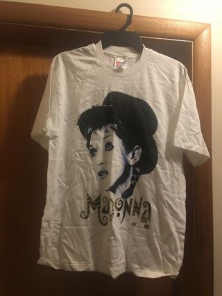 Rare Vintage 1993 Madonna The Girlie Show T - Shirt Size L