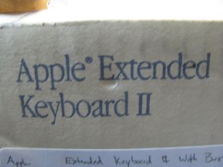 Vintage Apple Extended Keyboard II M0312 w/Box 4
