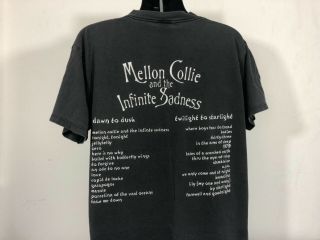 Smashing Pumpkins Mellon Collie Infinite Sadness Rock Band Xl Shirt Usa Vtg 90s