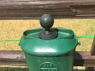Vintage Golf Course Deluxe PAR AIDE Single GOLF BALL WASHER w Mounting Pole 4
