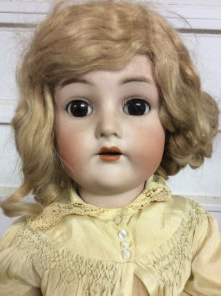 Simon And Halbig K & R Doll 26 Inch Late 1800s True Antique