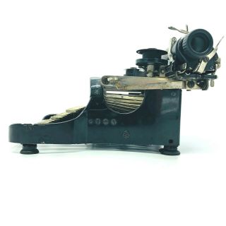 Antique 1917 Corona 3 Folding Portable Typewriter w/ Case & 4