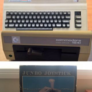 Vintage Commodore 64 1541 Disc Drive And More